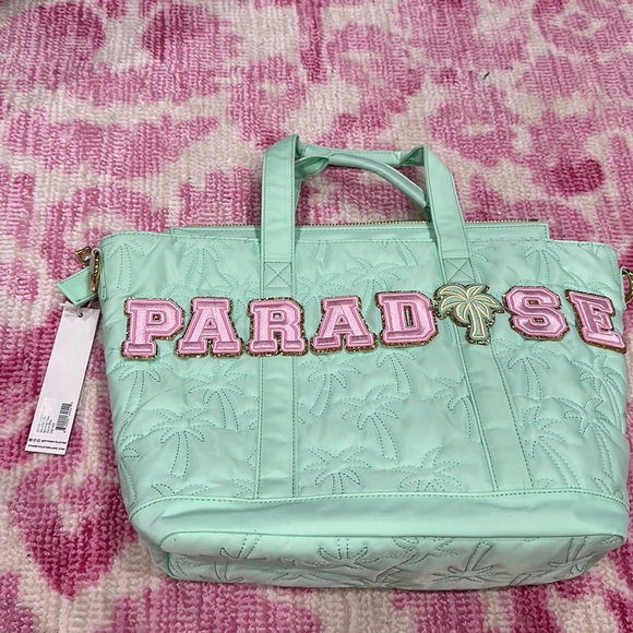 NWT Stoney Clover Lane Mini Puffy Tote in Out of Office - Picture 4 of 7